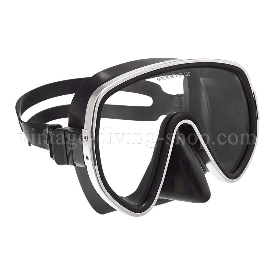 Classic retro Einglas Taucher-Maske Scuba Taucherbrille im Vintage-Style der 70` Jahre NEU