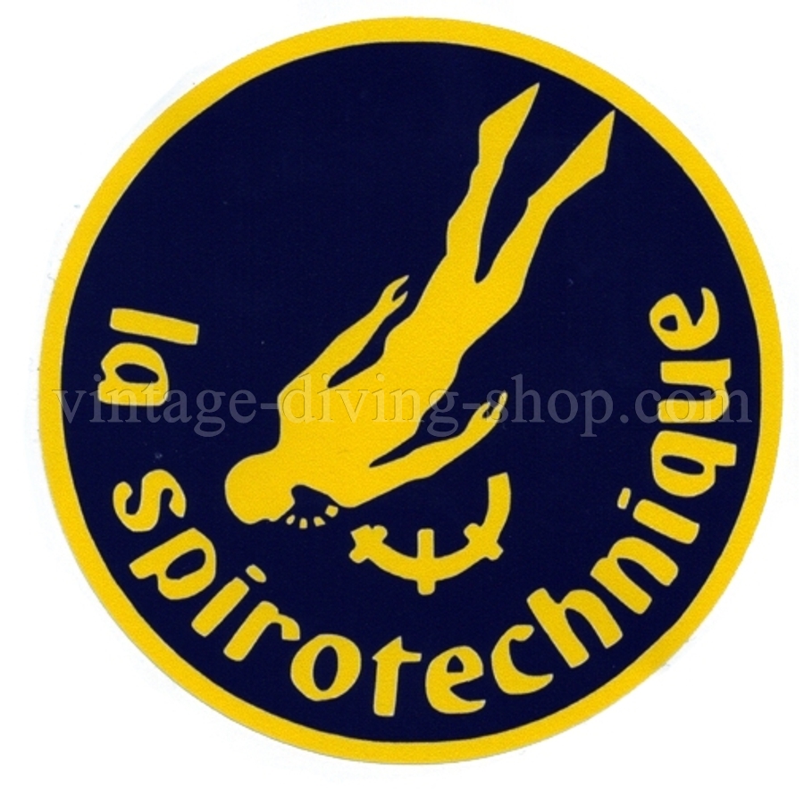 la spirotechnique - decal sticker Aufkleber
